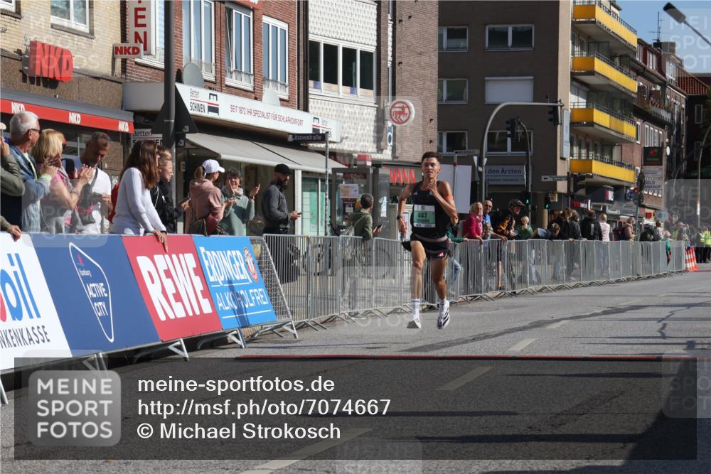15.09.2024 - PSD Bank Halbmarathon Michael Strokosch http://msf.ph/oto/7074667 15.09.2024 11:02:09 Ziel 447 meine-sportfotos.de