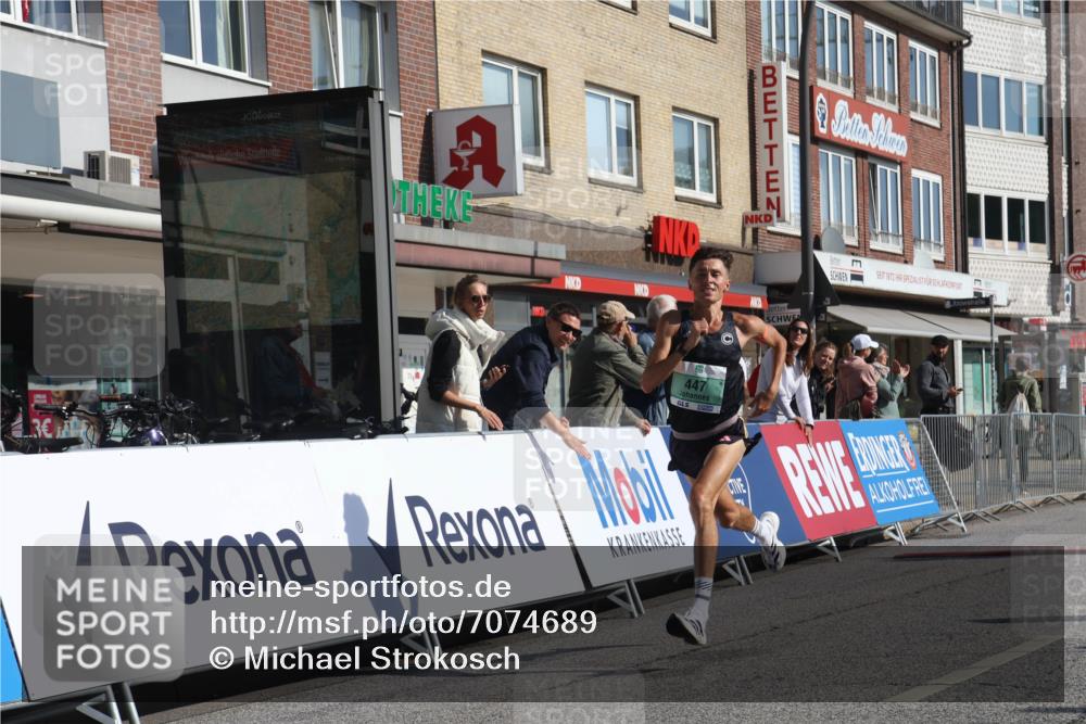 15.09.2024 - PSD Bank Halbmarathon Michael Strokosch http://msf.ph/oto/7074689 15.09.2024 11:02:11 Ziel 447 meine-sportfotos.de