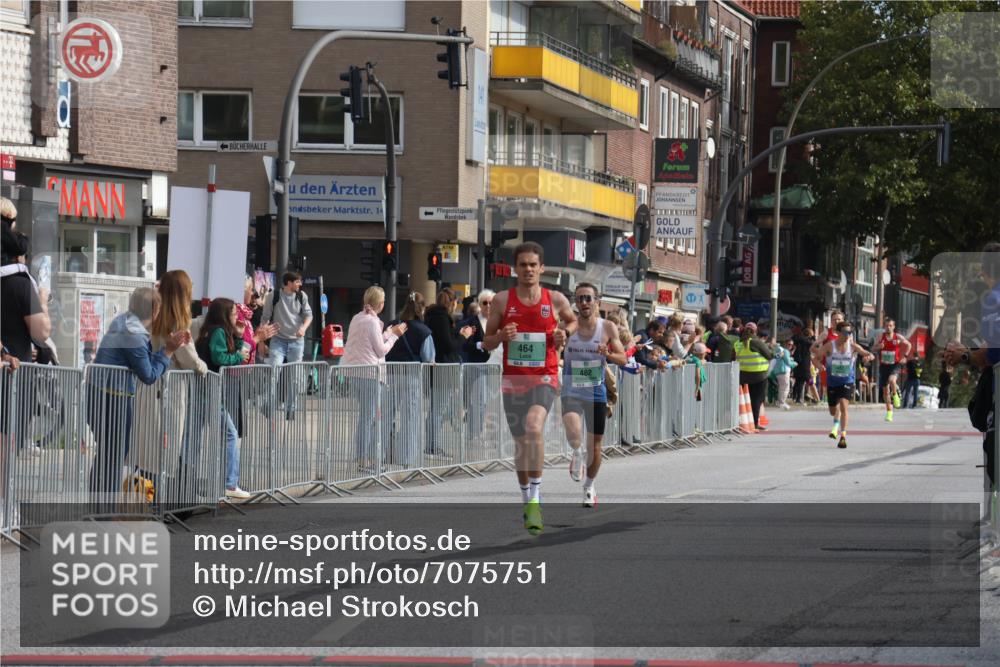 15.09.2024 - PSD Bank Halbmarathon Michael Strokosch http://msf.ph/oto/7075751 15.09.2024 11:07:14 Ziel 462, 464, 465, 468 meine-sportfotos.de