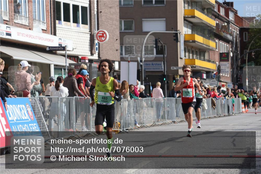 15.09.2024 - PSD Bank Halbmarathon Michael Strokosch http://msf.ph/oto/7076003 15.09.2024 11:08:05 Ziel 403, 408, 479, 483 meine-sportfotos.de