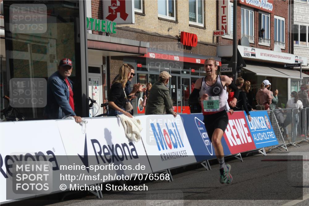 15.09.2024 - PSD Bank Halbmarathon Michael Strokosch http://msf.ph/oto/7076568 15.09.2024 11:09:11 Ziel 495, 499, 510, 529 meine-sportfotos.de