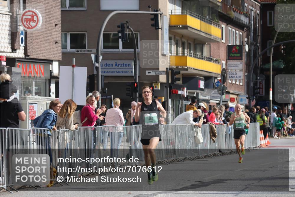 15.09.2024 - PSD Bank Halbmarathon Michael Strokosch http://msf.ph/oto/7076612 15.09.2024 11:09:22 Ziel 402, 499, 505 meine-sportfotos.de