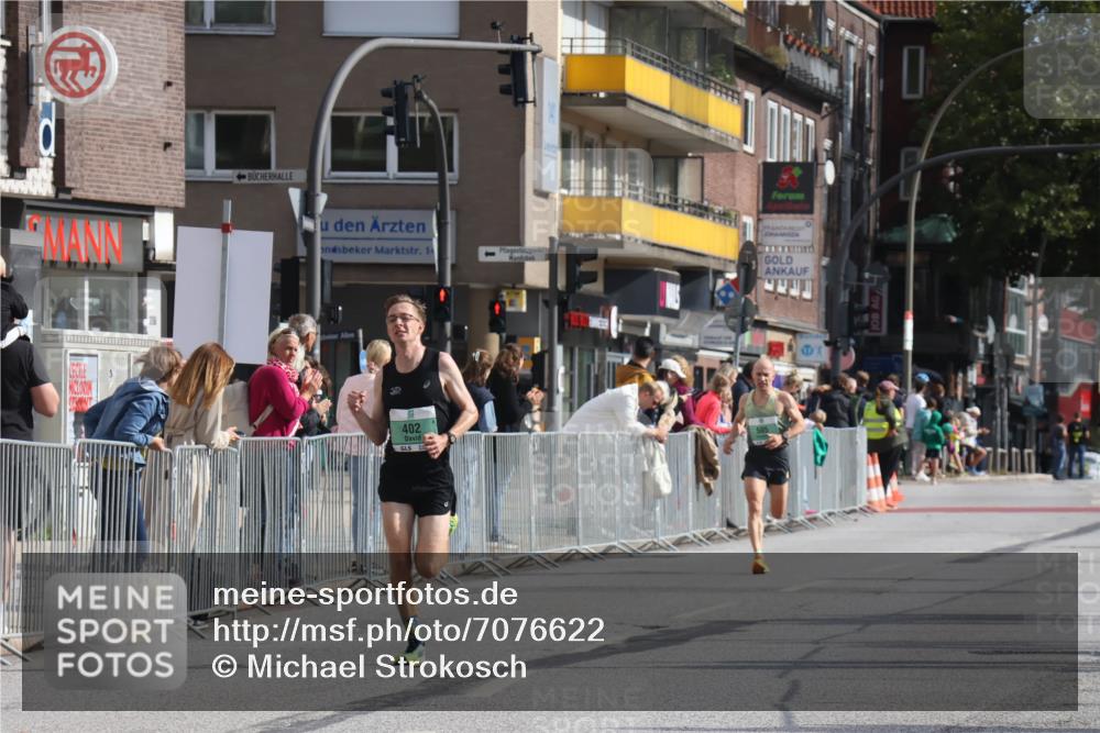 15.09.2024 - PSD Bank Halbmarathon Michael Strokosch http://msf.ph/oto/7076622 15.09.2024 11:09:23 Ziel 402, 499, 505 meine-sportfotos.de