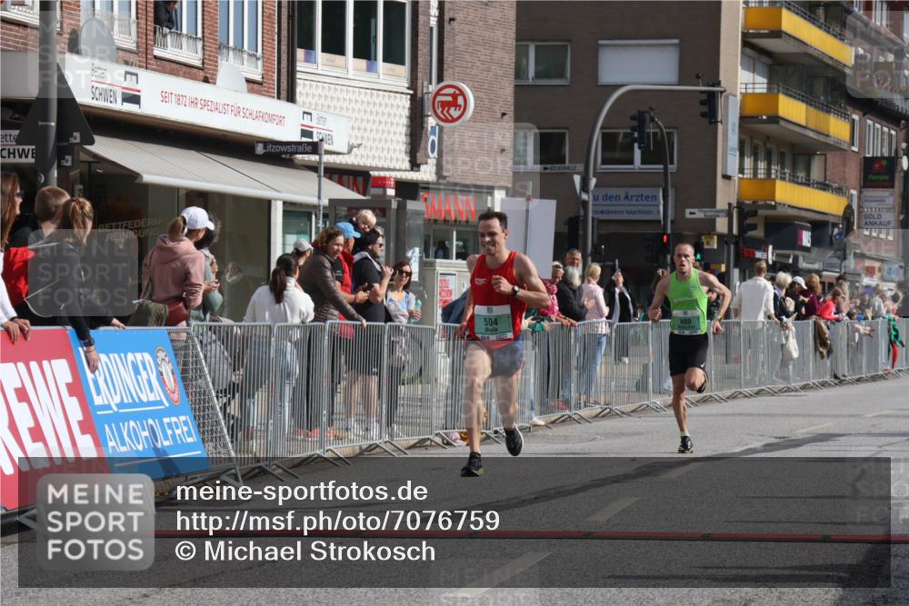 15.09.2024 - PSD Bank Halbmarathon Michael Strokosch http://msf.ph/oto/7076759 15.09.2024 11:09:44 Ziel 480, 504 meine-sportfotos.de