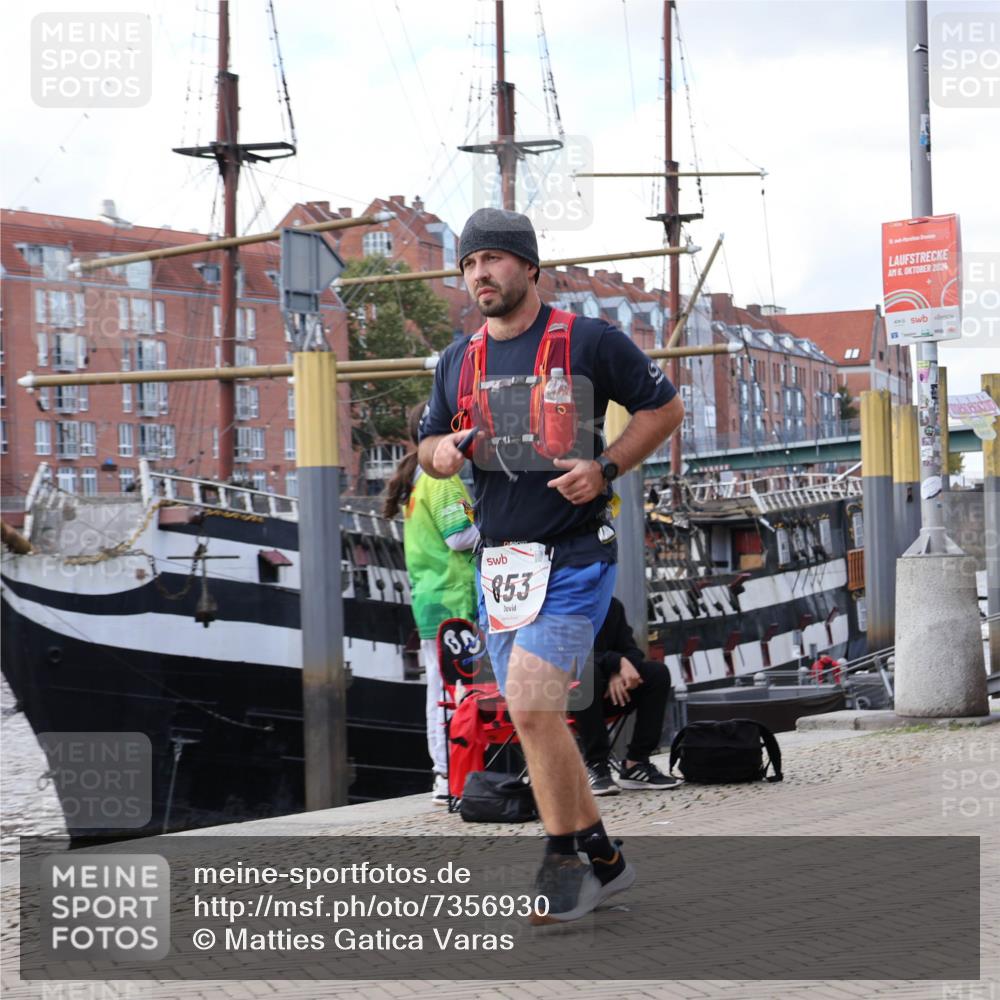 06.10.2024 - 19. swb-Marathon Bremen Matties Gatica Varas http://msf.ph/oto/7356930 06.10.2024 14:11:47 Laufen 853, 2024 meine-sportfotos.de
