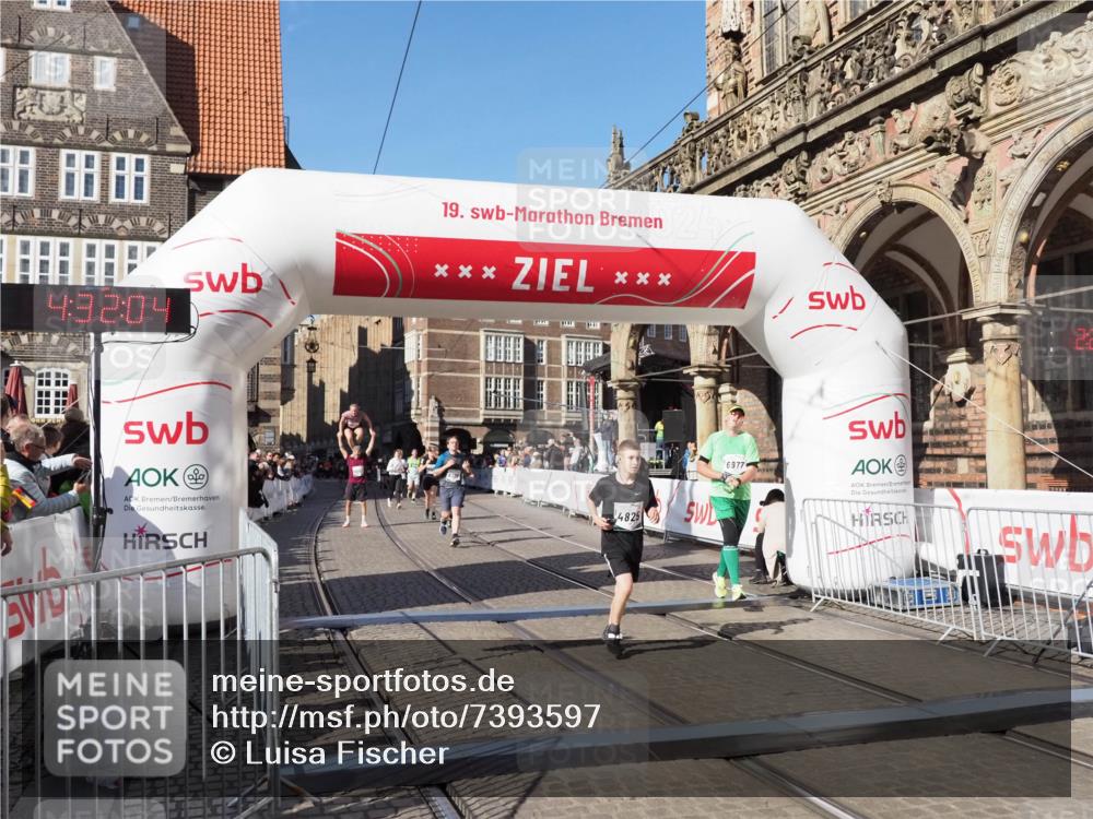 06.10.2024 - 19. swb-Marathon Bremen Luisa Fischer http://msf.ph/oto/7393597 06.10.2024 14:02:04 Ziel 2054, 2588, 4320, 4825, 5003, 6326, 6977 meine-sportfotos.de