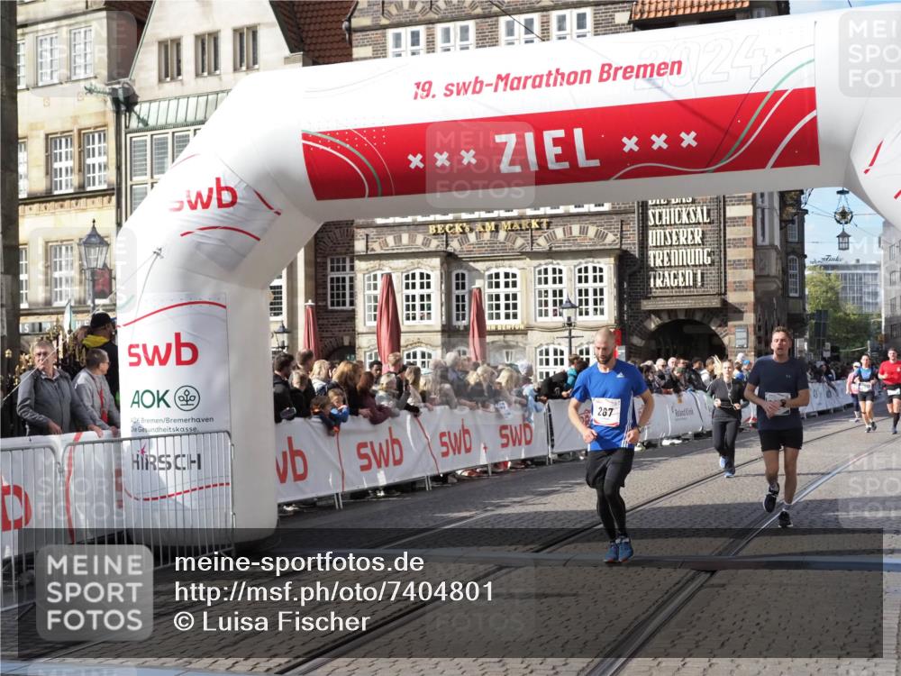 06.10.2024 - 19. swb-Marathon Bremen Luisa Fischer http://msf.ph/oto/7404801 06.10.2024 14:08:47 Ziel 267, 2870, 3480, 4634, 6023 meine-sportfotos.de