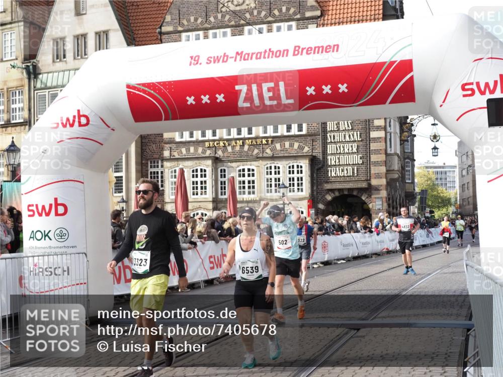 06.10.2024 - 19. swb-Marathon Bremen Luisa Fischer http://msf.ph/oto/7405678 06.10.2024 14:09:15 Ziel 502, 3323, 3842, 4832, 5149, 6539, 6922 meine-sportfotos.de