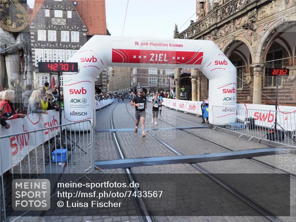 06.10.2024 - 19. swb-Marathon Bremen Luisa Fischer http://msf.ph/oto/7433567 06.10.2024 13:57:01 Ziel 611, 1176, 2173, 4527, 5413, 6159 meine-sportfotos.de