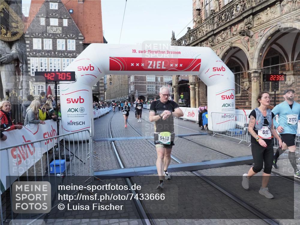 06.10.2024 - 19. swb-Marathon Bremen Luisa Fischer http://msf.ph/oto/7433666 06.10.2024 13:57:05 Ziel 611, 1176, 2173, 4527, 5413, 6159 meine-sportfotos.de