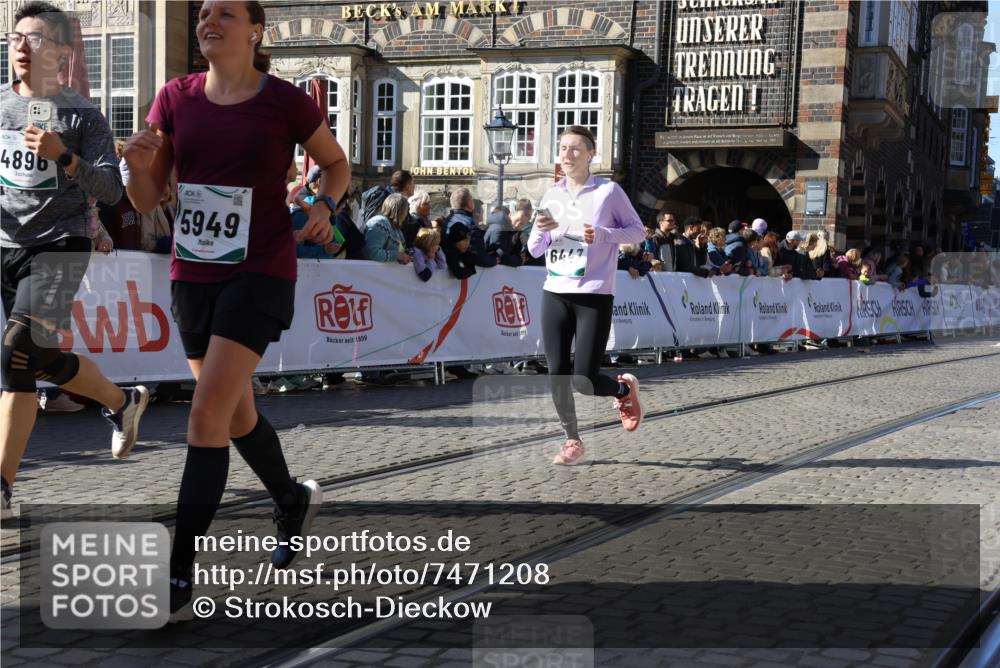06.10.2024 - 19. swb-Marathon Bremen Strokosch-Dieckow http://msf.ph/oto/7471208 06.10.2024 13:58:15 Ziel 472, 1414, 2452, 3489, 4011, 4896, 5758, 5949, 6447, 6749 meine-sportfotos.de