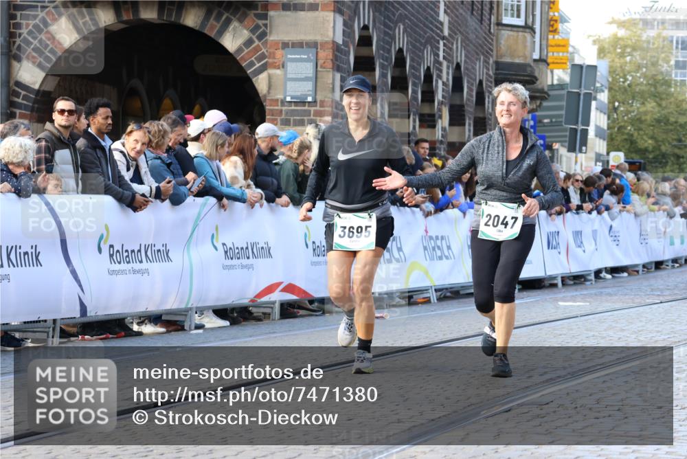 06.10.2024 - 19. swb-Marathon Bremen Strokosch-Dieckow http://msf.ph/oto/7471380 06.10.2024 14:01:08 Ziel 719, 832, 1166, 2047, 2056, 2760, 3094, 3312, 3695, 3749, 3877, 4060, 5417, 6156 meine-sportfotos.de