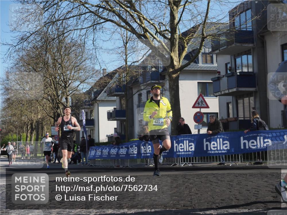 06.04.2025 - 44. Internationalen Wilhelmsburger Insellauf Luisa Fischer http://msf.ph/oto/7562734 06.04.2025 10:31:45 Ziel 40, 4223 meine-sportfotos.de