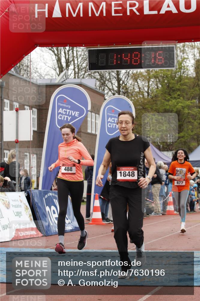 13.04.2025 - Hammer Lauf A. Gomolzig http://msf.ph/oto/7630196 13.04.2025 12:48:14 Ziel 488, 536, 677, 1848, 1891 meine-sportfotos.de