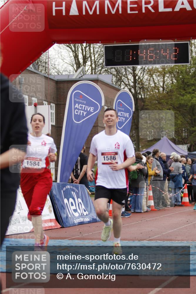 13.04.2025 - Hammer Lauf A. Gomolzig http://msf.ph/oto/7630472 13.04.2025 12:46:41 Ziel 7, 394, 1584, 1745, 1819 meine-sportfotos.de