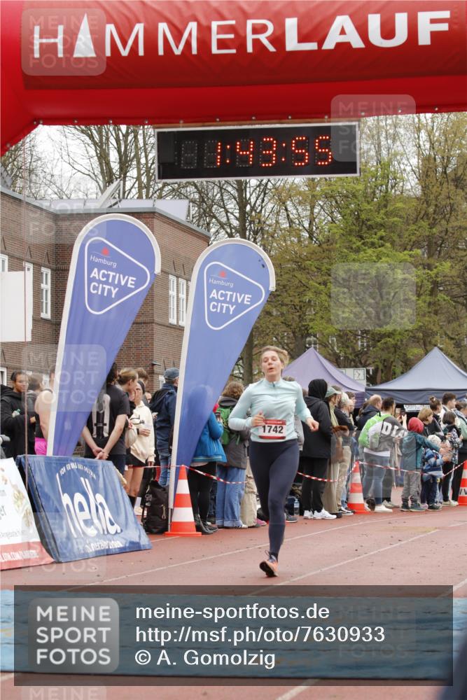 13.04.2025 - Hammer Lauf A. Gomolzig http://msf.ph/oto/7630933 13.04.2025 12:43:54 Ziel 120, 484, 1029, 1127, 1565, 1742 meine-sportfotos.de