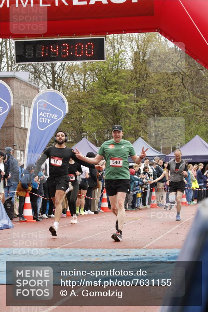 13.04.2025 - Hammer Lauf A. Gomolzig http://msf.ph/oto/7631155 13.04.2025 12:42:58 Ziel 17, 476, 540, 916, 1078, 1207, 1369 meine-sportfotos.de