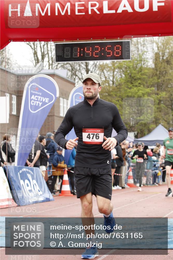 13.04.2025 - Hammer Lauf A. Gomolzig http://msf.ph/oto/7631165 13.04.2025 12:42:56 Ziel 17, 476, 540, 1078, 1207, 1791 meine-sportfotos.de
