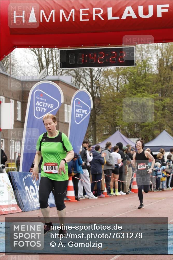 13.04.2025 - Hammer Lauf A. Gomolzig http://msf.ph/oto/7631279 13.04.2025 12:42:20 Ziel 1009, 1101, 1800 meine-sportfotos.de