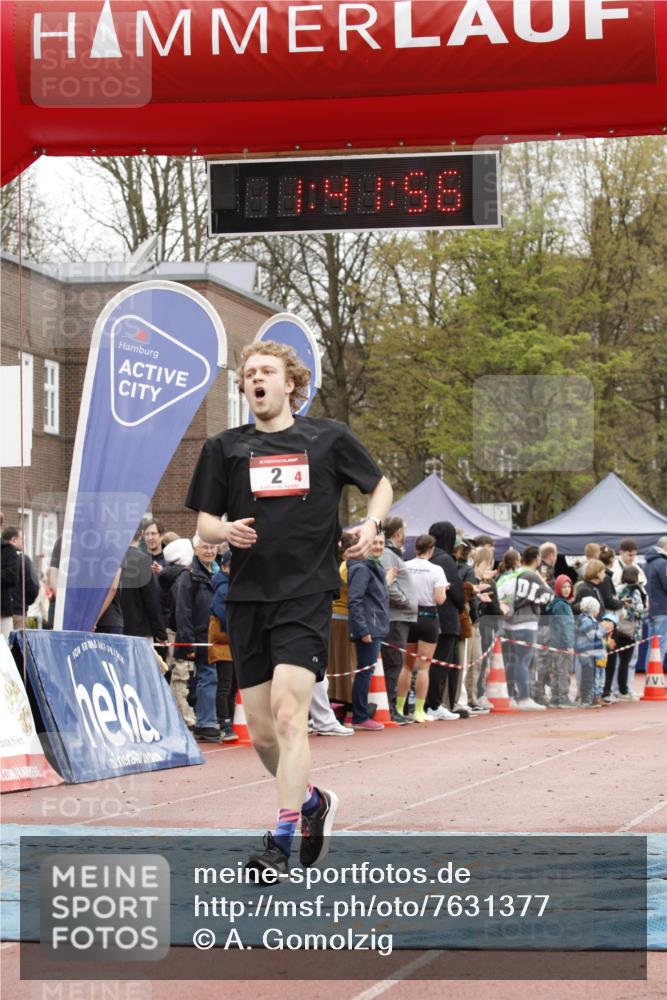 13.04.2025 - Hammer Lauf A. Gomolzig http://msf.ph/oto/7631377 13.04.2025 12:41:54 Ziel 2, 557, 1123, 1598, 1939 meine-sportfotos.de
