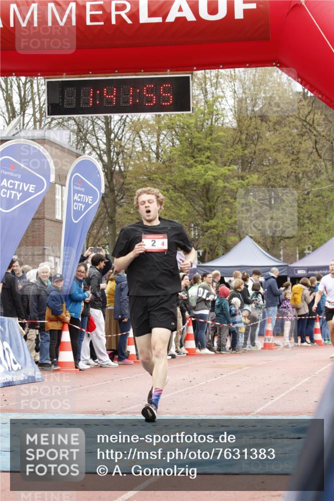 13.04.2025 - Hammer Lauf A. Gomolzig http://msf.ph/oto/7631383 13.04.2025 12:41:54 Ziel 2, 557, 1123, 1598, 1939 meine-sportfotos.de