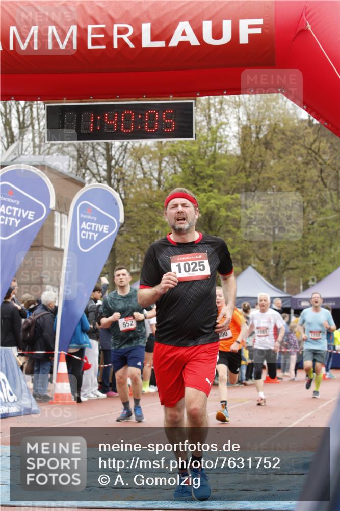 13.04.2025 - Hammer Lauf A. Gomolzig http://msf.ph/oto/7631752 13.04.2025 12:40:03 Ziel 300, 552, 908, 1025, 1581, 1755, 1977 meine-sportfotos.de