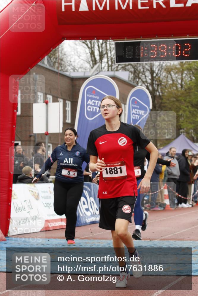 13.04.2025 - Hammer Lauf A. Gomolzig http://msf.ph/oto/7631886 13.04.2025 12:39:00 Ziel 5, 382, 1247, 1260, 1335, 1575, 1881 meine-sportfotos.de