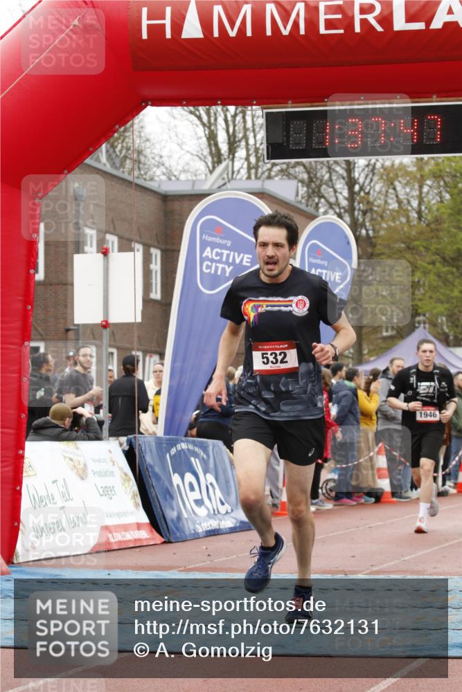 13.04.2025 - Hammer Lauf A. Gomolzig http://msf.ph/oto/7632131 13.04.2025 12:37:45 Ziel 532, 1807, 1946, 1947 meine-sportfotos.de