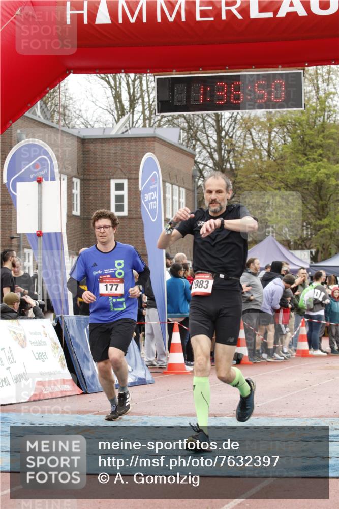 13.04.2025 - Hammer Lauf A. Gomolzig http://msf.ph/oto/7632397 13.04.2025 12:36:48 Ziel 177, 1044, 1090, 1208, 1225, 1344, 1983 meine-sportfotos.de