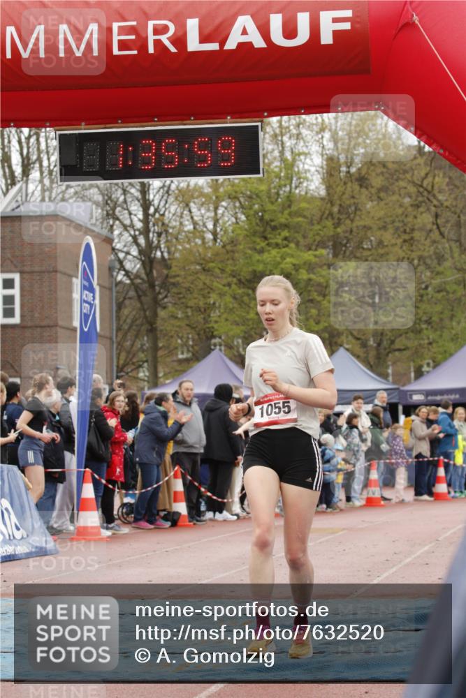 13.04.2025 - Hammer Lauf A. Gomolzig http://msf.ph/oto/7632520 13.04.2025 12:35:57 Ziel 4, 566, 735, 884, 1055, 1818 meine-sportfotos.de