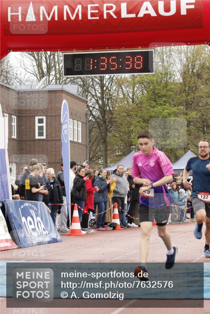 13.04.2025 - Hammer Lauf A. Gomolzig http://msf.ph/oto/7632576 13.04.2025 12:35:36 Ziel 127, 241, 274, 315, 1892 meine-sportfotos.de