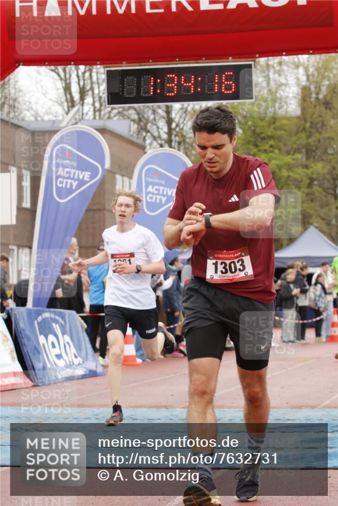 13.04.2025 - Hammer Lauf A. Gomolzig http://msf.ph/oto/7632731 13.04.2025 12:34:15 Ziel 354, 459, 1261, 1303, 1331 meine-sportfotos.de