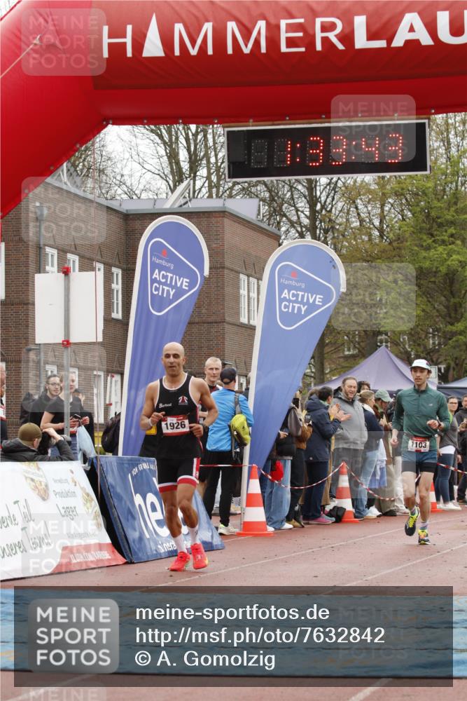 13.04.2025 - Hammer Lauf A. Gomolzig http://msf.ph/oto/7632842 13.04.2025 12:33:41 Ziel 770, 1103, 1926 meine-sportfotos.de