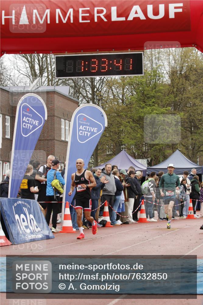 13.04.2025 - Hammer Lauf A. Gomolzig http://msf.ph/oto/7632850 13.04.2025 12:33:39 Ziel 770, 1103, 1926 meine-sportfotos.de