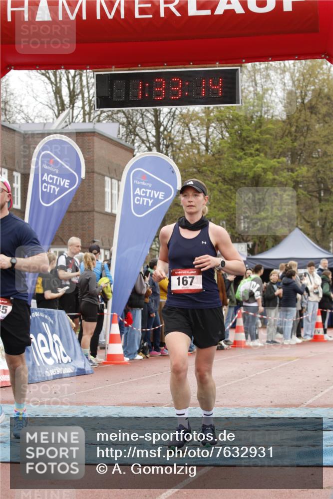 13.04.2025 - Hammer Lauf A. Gomolzig http://msf.ph/oto/7632931 13.04.2025 12:33:12 Ziel 167, 456, 1945 meine-sportfotos.de