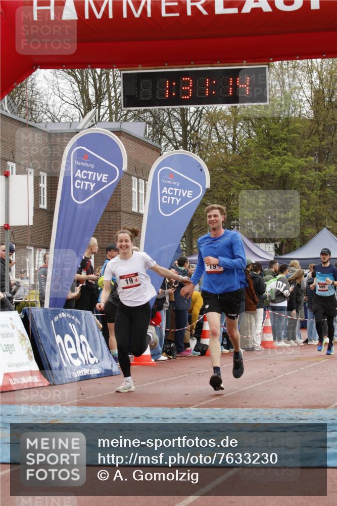 13.04.2025 - Hammer Lauf A. Gomolzig http://msf.ph/oto/7633230 13.04.2025 12:31:12 Ziel 19, 524, 599 meine-sportfotos.de
