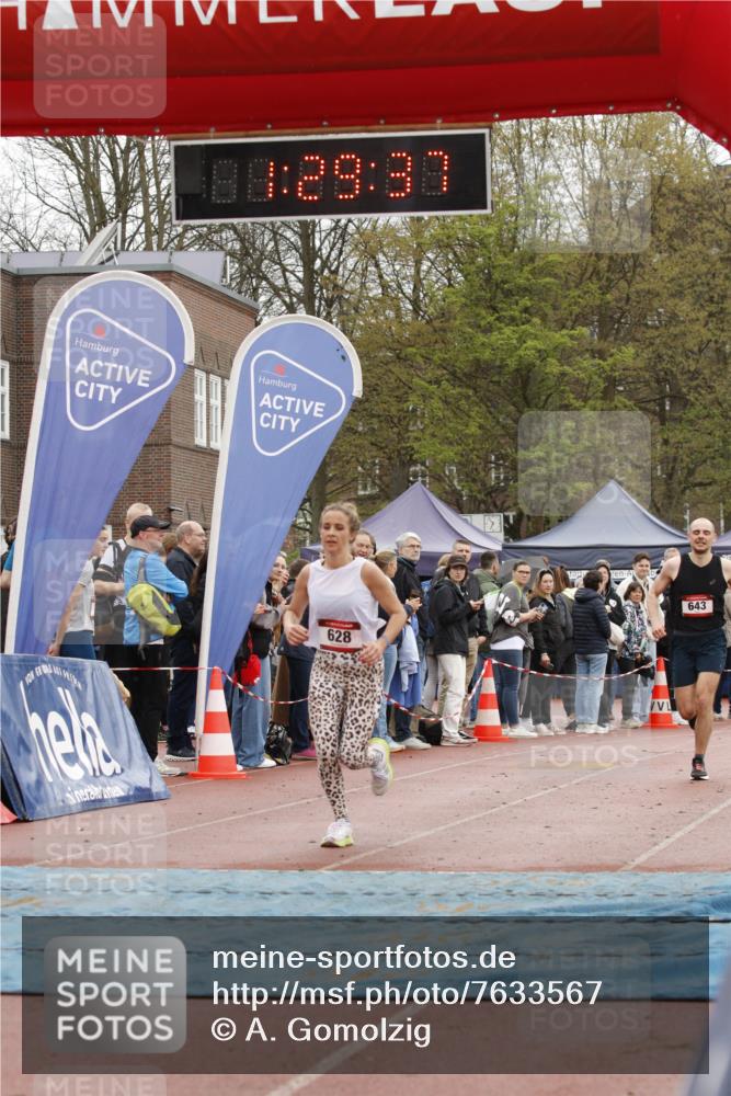13.04.2025 - Hammer Lauf A. Gomolzig http://msf.ph/oto/7633567 13.04.2025 12:29:35 Ziel 628, 643 meine-sportfotos.de