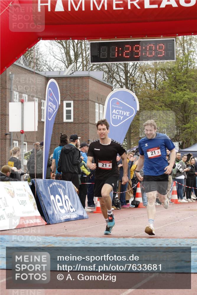 13.04.2025 - Hammer Lauf A. Gomolzig http://msf.ph/oto/7633681 13.04.2025 12:29:07 Ziel 21, 738, 1051, 1930, 1958 meine-sportfotos.de