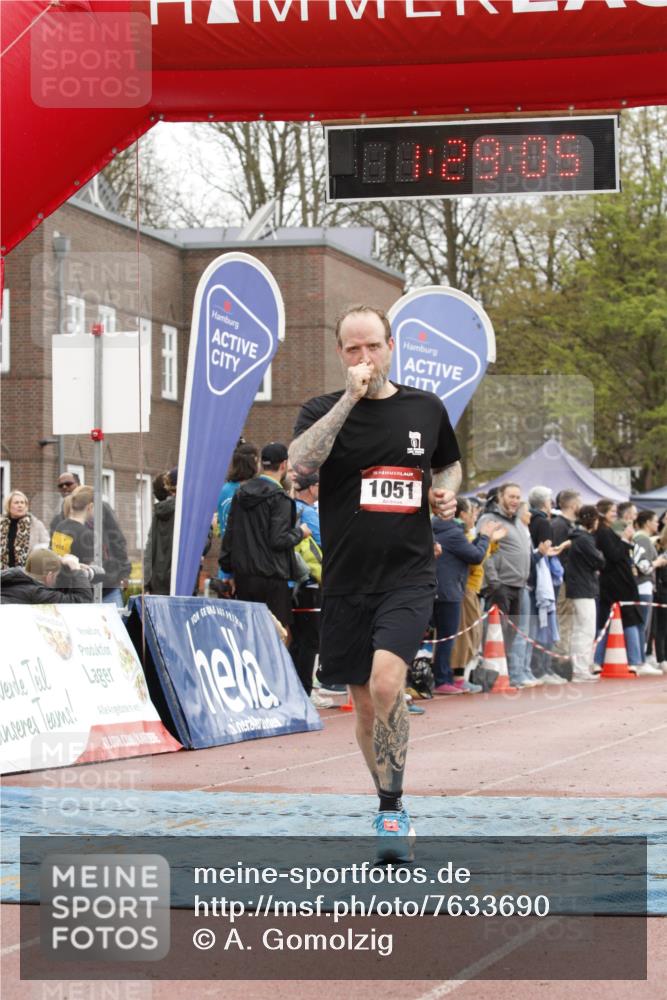 13.04.2025 - Hammer Lauf A. Gomolzig http://msf.ph/oto/7633690 13.04.2025 12:29:04 Ziel 21, 1051, 1930, 1958 meine-sportfotos.de