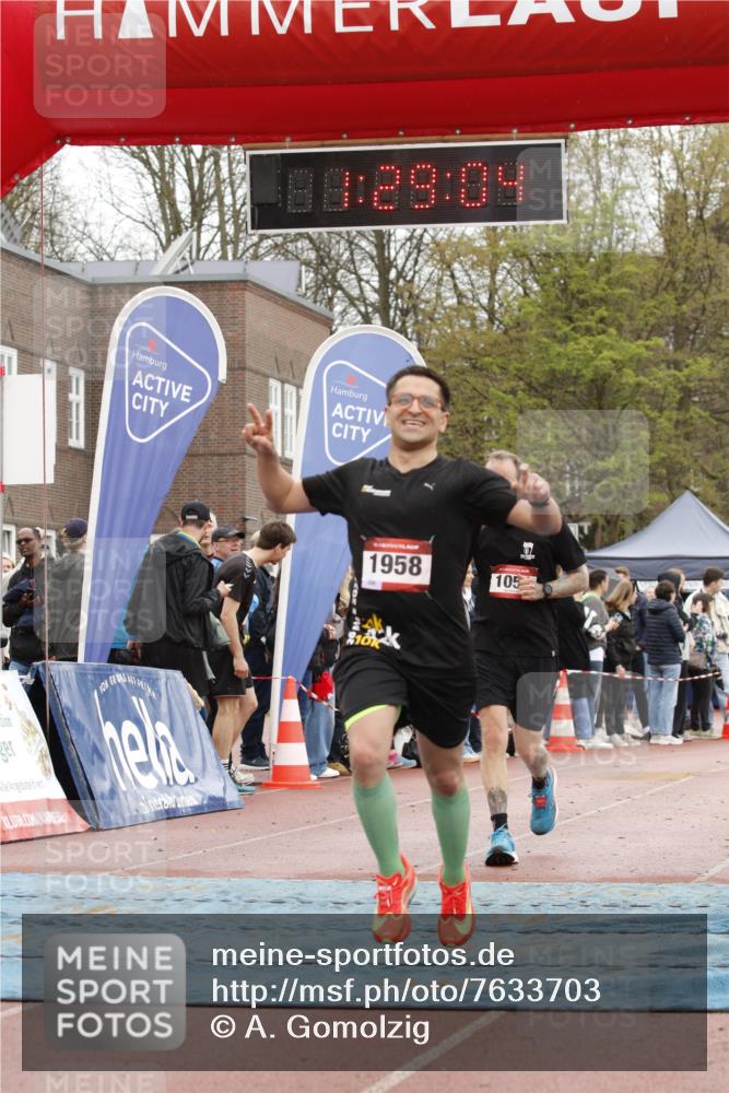 13.04.2025 - Hammer Lauf A. Gomolzig http://msf.ph/oto/7633703 13.04.2025 12:29:02 Ziel 21, 444, 1051, 1930, 1958 meine-sportfotos.de