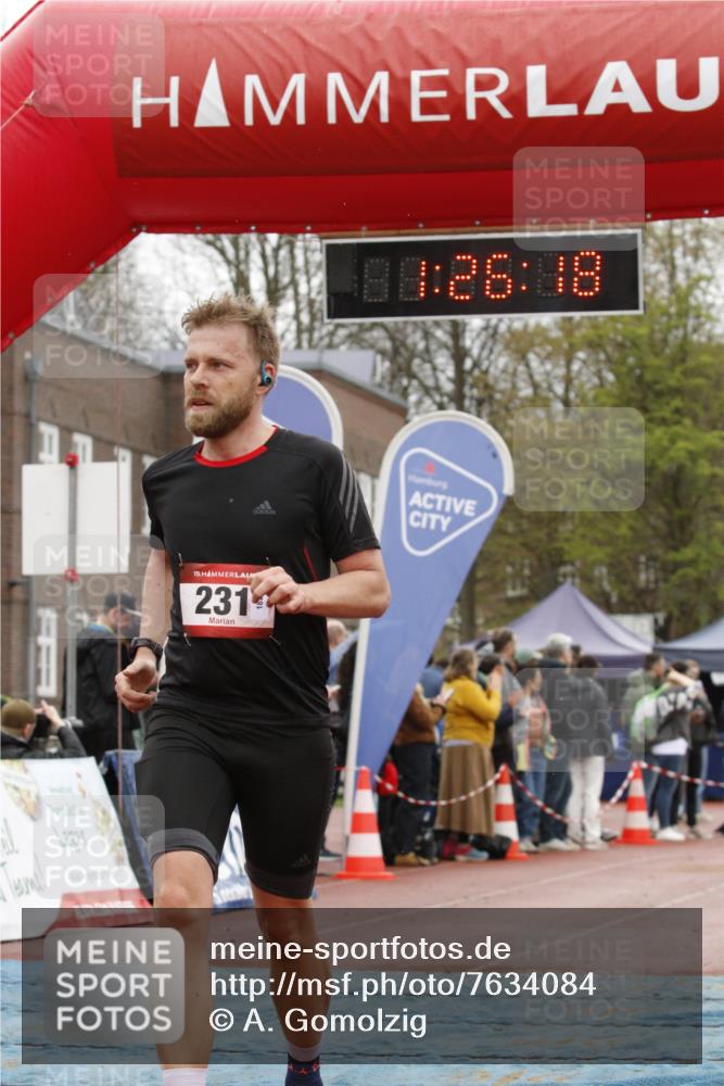 13.04.2025 - Hammer Lauf A. Gomolzig http://msf.ph/oto/7634084 13.04.2025 12:26:16 Ziel 231, 340 meine-sportfotos.de