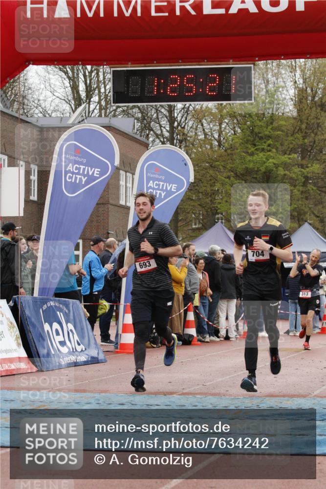 13.04.2025 - Hammer Lauf A. Gomolzig http://msf.ph/oto/7634242 13.04.2025 12:25:19 Ziel 109, 313, 693, 704, 1049 meine-sportfotos.de