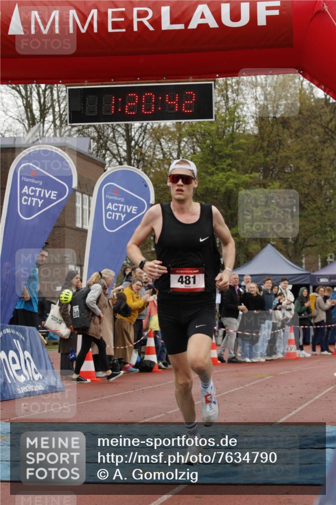 13.04.2025 - Hammer Lauf A. Gomolzig http://msf.ph/oto/7634790 13.04.2025 12:20:40 Ziel 481, 874 meine-sportfotos.de