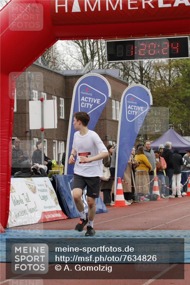 13.04.2025 - Hammer Lauf A. Gomolzig http://msf.ph/oto/7634826 13.04.2025 12:20:22 Ziel 2, 17, 468, 1937 meine-sportfotos.de