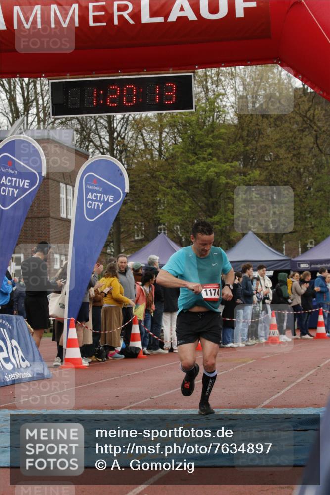 13.04.2025 - Hammer Lauf A. Gomolzig http://msf.ph/oto/7634897 13.04.2025 12:20:12 Ziel 2, 17, 1139, 1174 meine-sportfotos.de