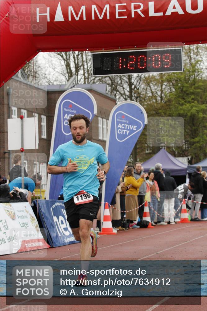13.04.2025 - Hammer Lauf A. Gomolzig http://msf.ph/oto/7634912 13.04.2025 12:20:07 Ziel 1139, 1174, 1899 meine-sportfotos.de