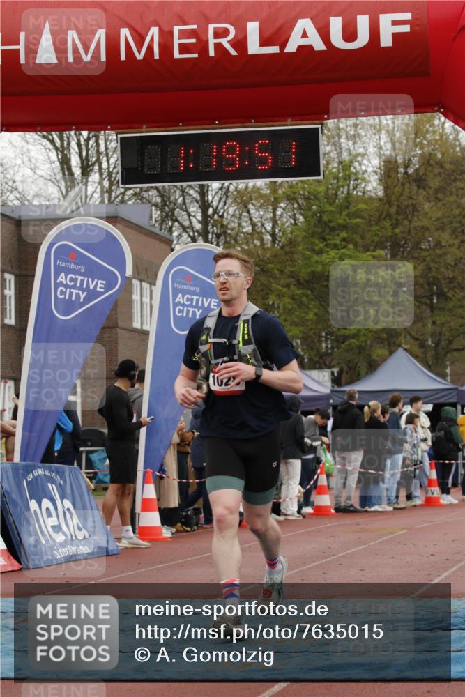 13.04.2025 - Hammer Lauf A. Gomolzig http://msf.ph/oto/7635015 13.04.2025 12:19:50 Ziel 1028 meine-sportfotos.de