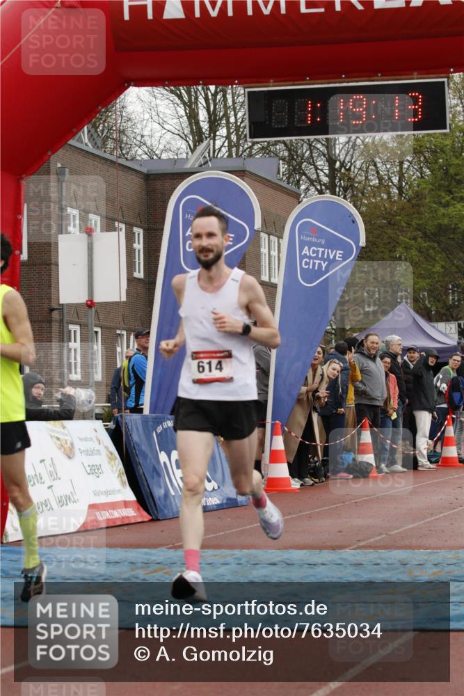 13.04.2025 - Hammer Lauf A. Gomolzig http://msf.ph/oto/7635034 13.04.2025 12:19:11 Ziel 14, 334, 614, 730 meine-sportfotos.de