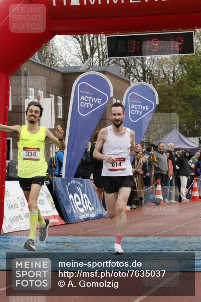 13.04.2025 - Hammer Lauf A. Gomolzig http://msf.ph/oto/7635037 13.04.2025 12:19:11 Ziel 14, 334, 614, 730 meine-sportfotos.de