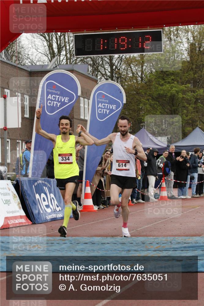 13.04.2025 - Hammer Lauf A. Gomolzig http://msf.ph/oto/7635051 13.04.2025 12:19:10 Ziel 14, 334, 614, 730 meine-sportfotos.de